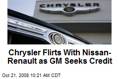 Chrysler Flirts With Nissan- Renault as GM Seeks Credit