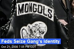 Feds Seize Gang's Identity