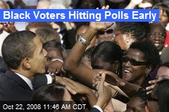 Black Voters Hitting Polls Early