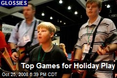 Top Games for Holiday Play