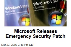 Microsoft Releases Emergency Security Patch