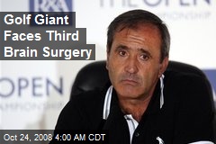 Golf Giant Faces Third Brain Surgery