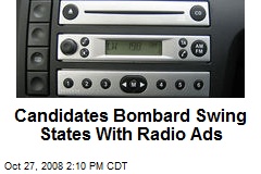 Candidates Bombard Swing States With Radio Ads