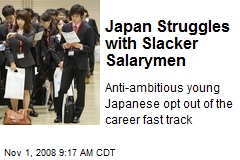 Japan Struggles with Slacker Salarymen
