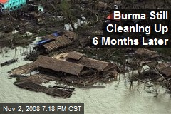 Burma Still Cleaning Up 6 Months Later