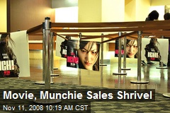 Movie, Munchie Sales Shrivel