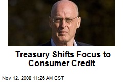Treasury Shifts Focus to Consumer Credit