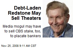 Debt-Laden Redstone May Sell Theaters