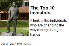 The Top 10 Investors