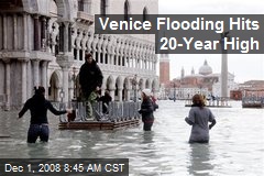 Venice Flooding Hits 20-Year High
