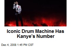 Iconic Drum Machine Has Kanye's Number