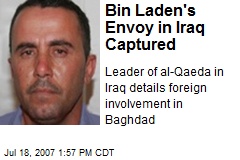 Bin Laden's Envoy in Iraq Captured