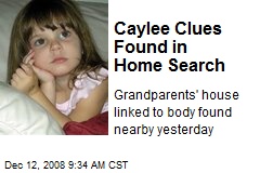 Caylee Clues Found in Home Search