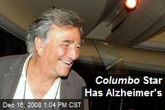 Columbo Star Has Alzheimer's