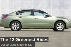 The 12 Greenest Rides