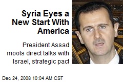 Syria Eyes a New Start With America