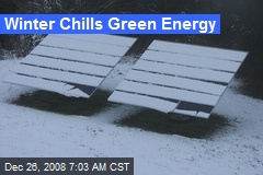 Winter Chills Green Energy