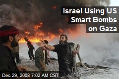 Israel Using US Smart Bombs on Gaza