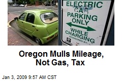 Oregon Mulls Mileage, Not Gas, Tax