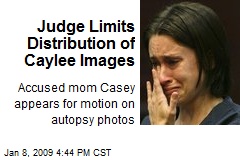 Judge Limits Distribution of Caylee Images