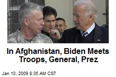 In Afghanistan, Biden Meets Troops, General, Prez