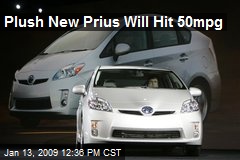 Plush New Prius Will Hit 50mpg