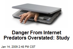 Danger From Internet Predators Overstated: Study