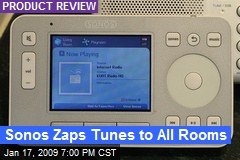Sonos Zaps Tunes to All Rooms