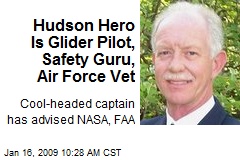 Hudson Hero Is Glider Pilot, Safety Guru, Air Force Vet