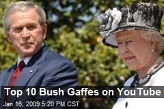 Top 10 Bush Gaffes on YouTube