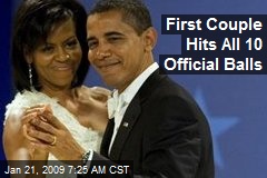 First Couple Hits All 10 Official Balls