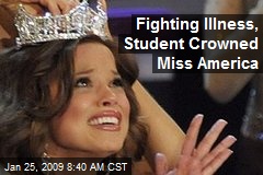 Fighting Illness, Student Crowned Miss America