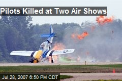 Pilots Killed at Two Air Shows