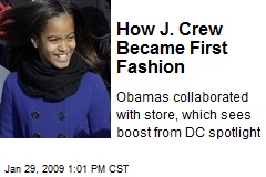 How J. Crew Became First Fashion