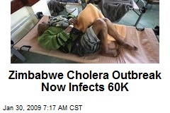 Zimbabwe Cholera Outbreak Now Infects 60K