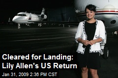 Cleared for Landing: Lily Allen's US Return