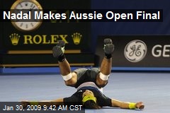 Nadal Makes Aussie Open Final