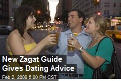 New Zagat Guide Gives Dating Advice