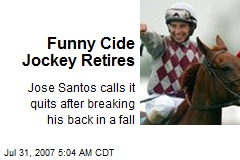 Funny Cide Jockey Retires