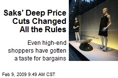 Saks' Deep Price Cuts Changed All the Rules