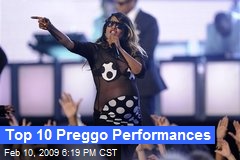 Top 10 Preggo Performances