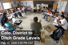 Colo. District to Ditch Grade Levels