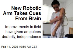 New Robotic Arm Takes Cues From Brain