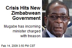 Crisis Hits New Zimbabwean Government