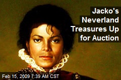 Jacko's Neverland Treasures Up for Auction