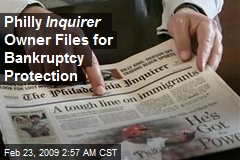Philly Inquirer Owner Files for Bankruptcy Protection