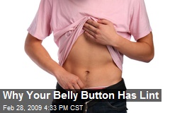 Why Your Belly Button Has Lint