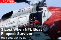 3 Lost When NFL Boat Flipped: Survivor