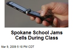 Spokane School Jams Cells During Class