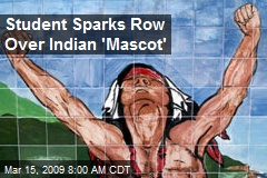 Student Sparks Row Over Indian 'Mascot'